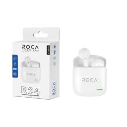 Auricular Bluetooth TWS Roca R24 Blanco